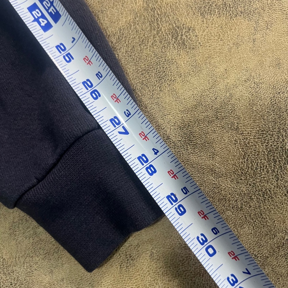 Lee Zip Up Hoodie Mens L Navy Blue USPS United States Postal Service Logo Heavy - Picture 10 of 11